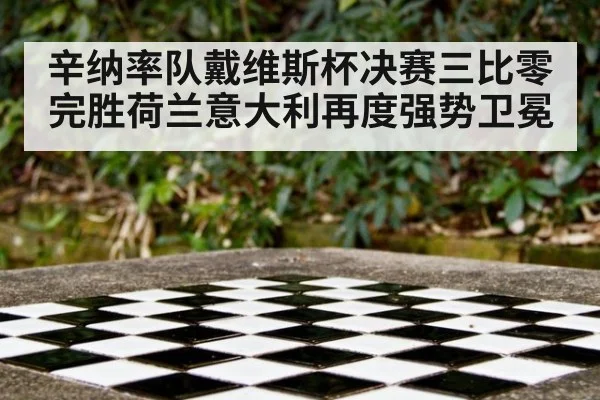 辛纳率队戴维斯杯决赛三比零完胜荷兰意大利再度强势卫冕